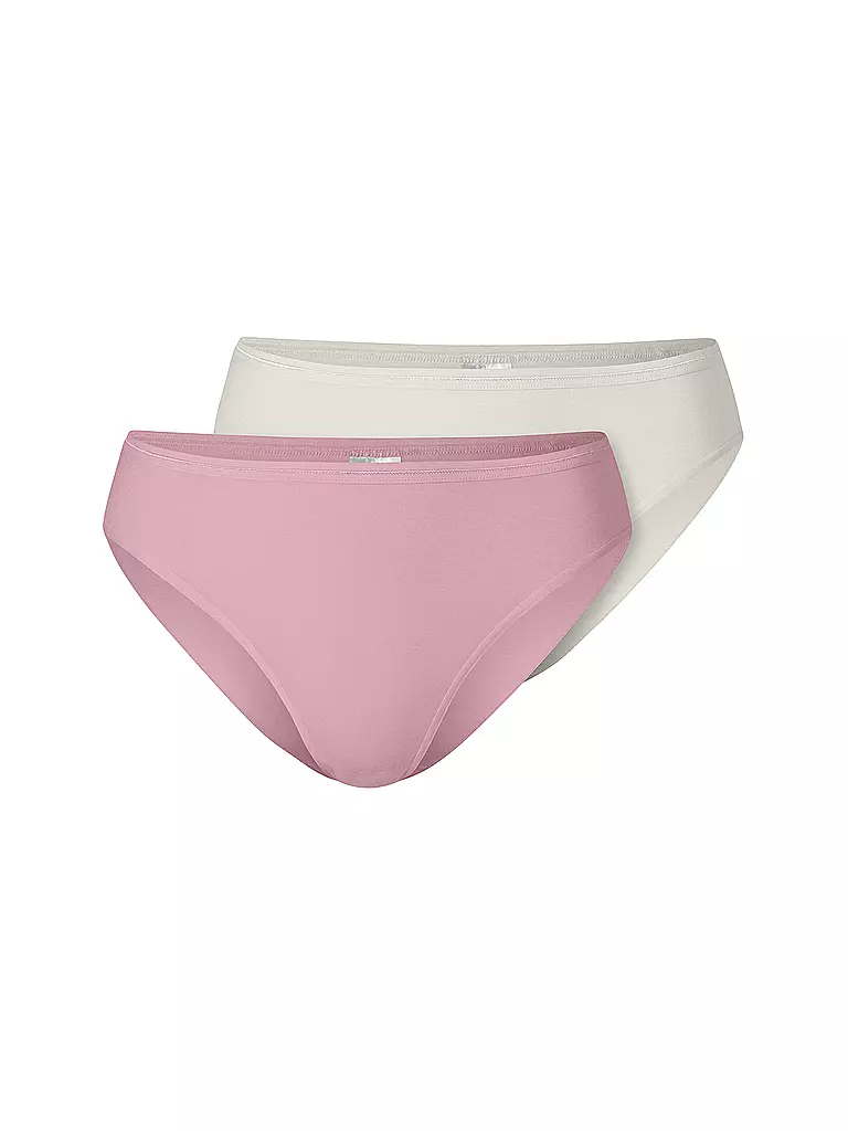 SCHIESSER | Slip lot de 2 assortis 6 | Rose
