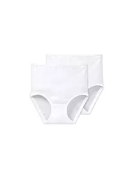SCHIESSER | Slip lot de 2 blanc | Blanc