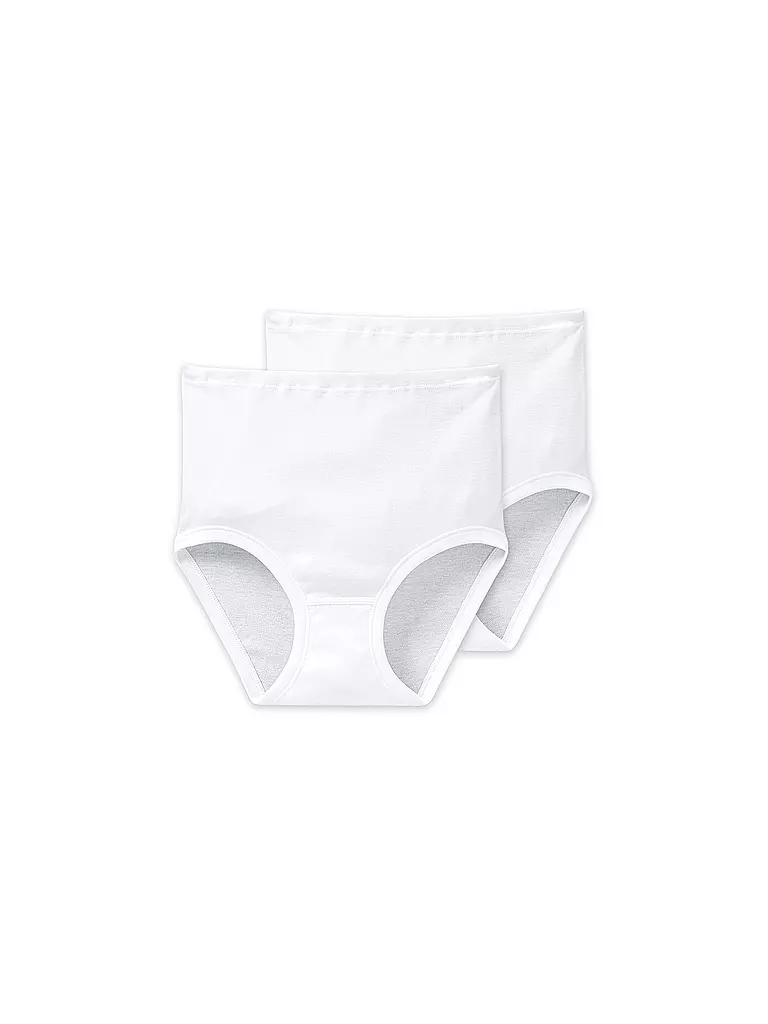 SCHIESSER | Slip lot de 2 blanc | weiss