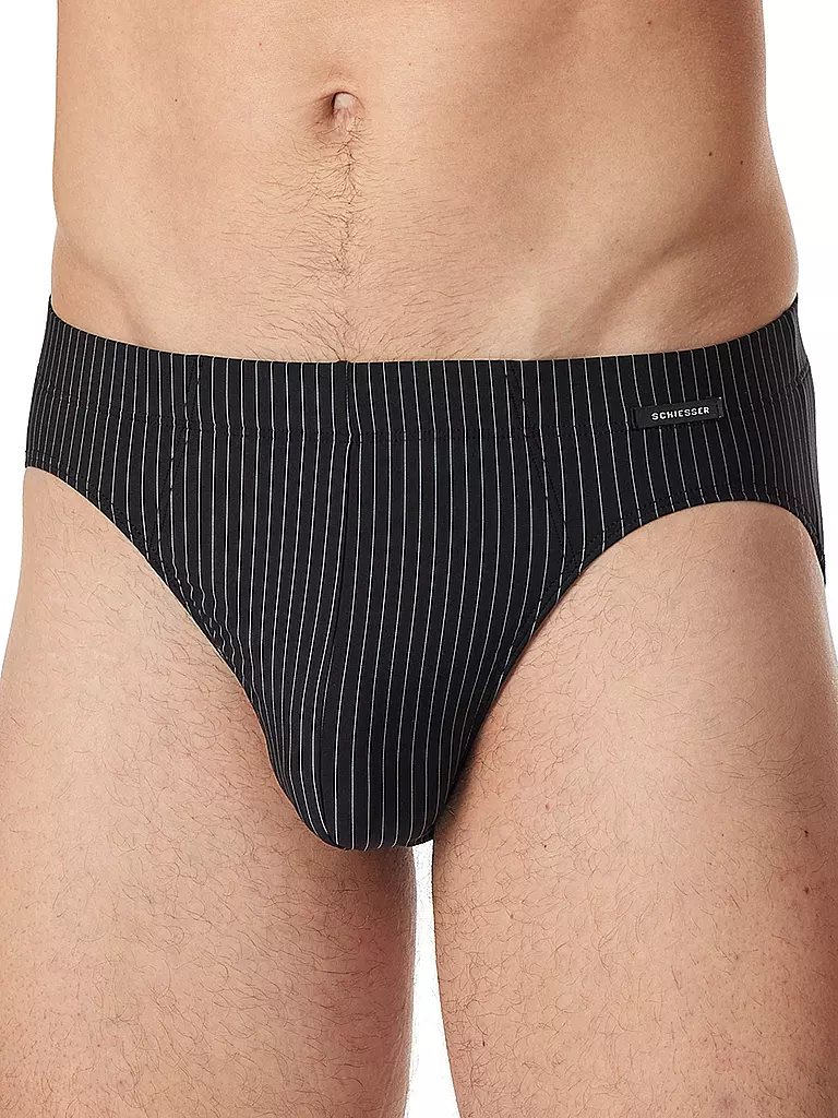 SCHIESSER | Slip noir | 