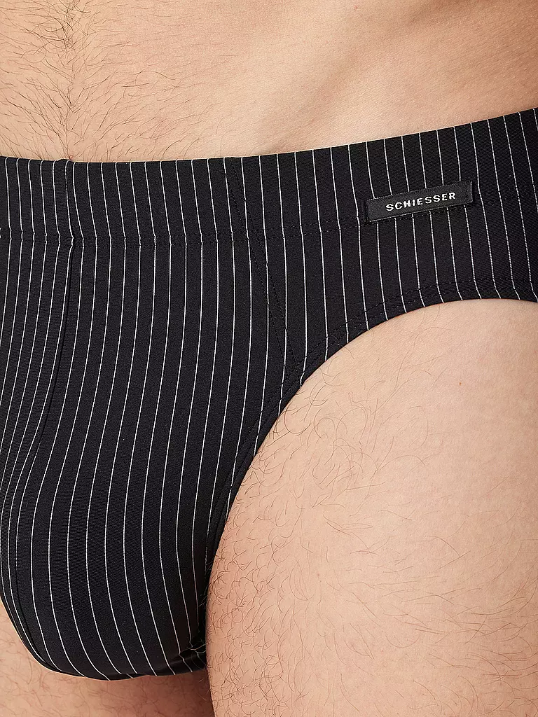 SCHIESSER | Slip noir | 