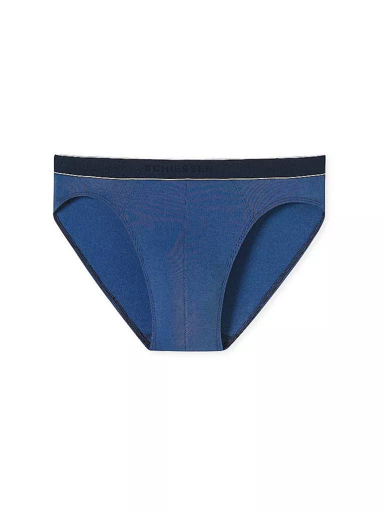 SCHIESSER | Slip Rio bleu foncé | dunkelblau