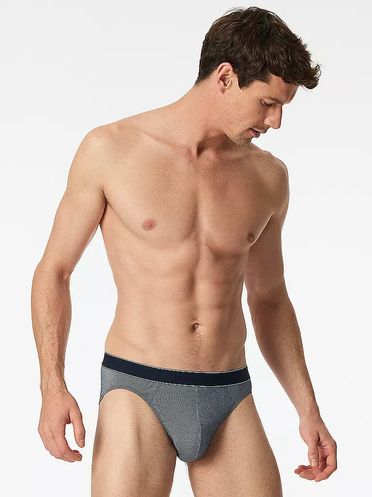 SCHIESSER | Slip Rio bleu marine | blau