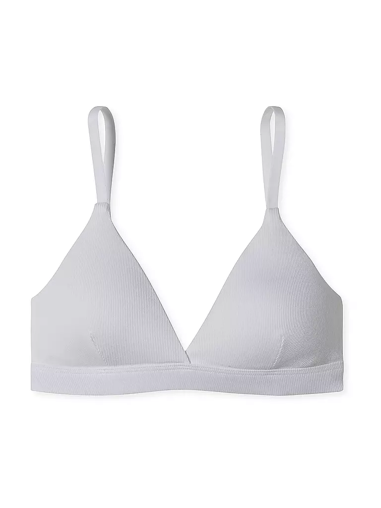 SCHIESSER | Soutien-gorge blanc avec coussinets amovibles | weiss