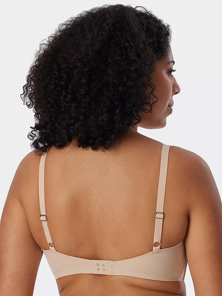 SCHIESSER | Soutien-gorge rembourré sans armatures "Invisible Soft" sable | 