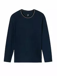 SCHIESSER | T-shirt de pyjama à manches longues | Bleu