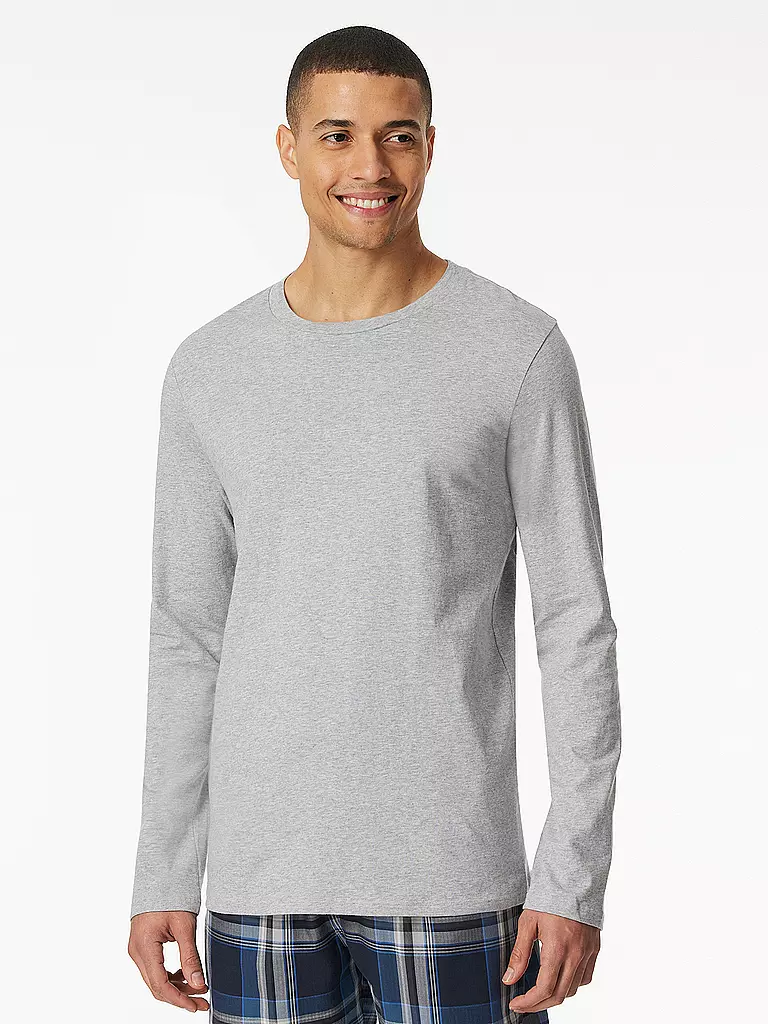 SCHIESSER | T-shirt de pyjama à manches longues | 