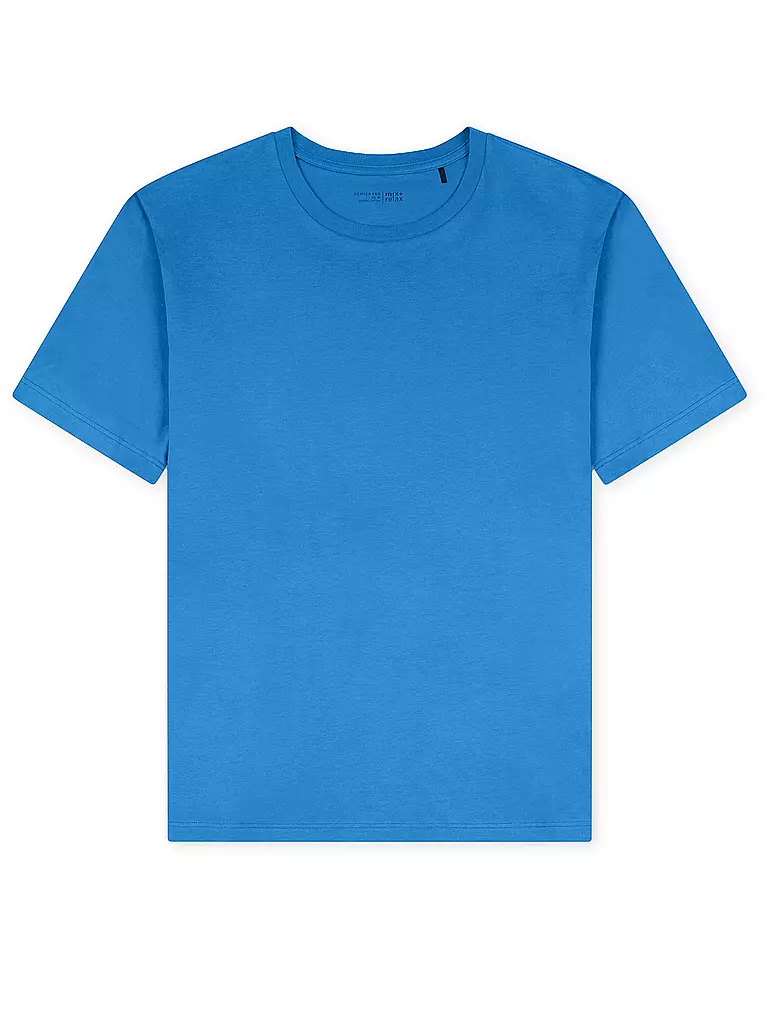 SCHIESSER | T-shirt de pyjama | blau
