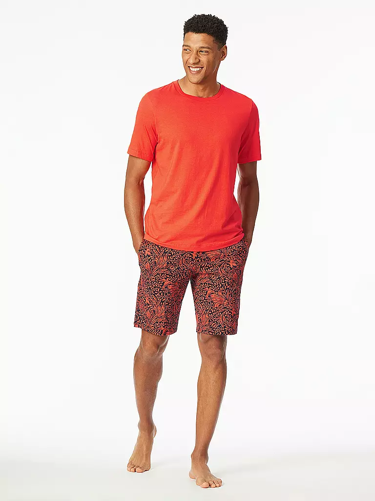 SCHIESSER | T-shirt de pyjama | orange