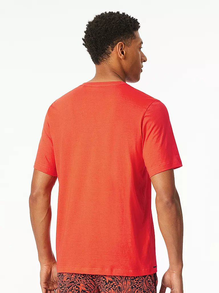 SCHIESSER | T-shirt de pyjama | orange