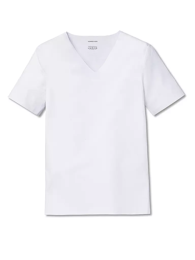 SCHIESSER | T-shirt | weiss