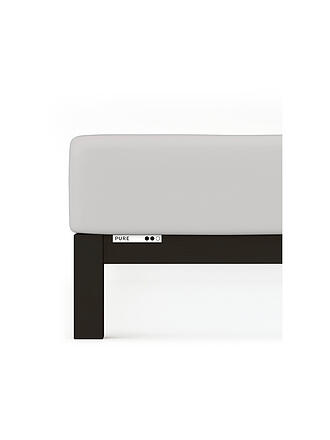 SCHLAFGUT | Drap-housse en jersey PURE 90x200cm Grey Light S