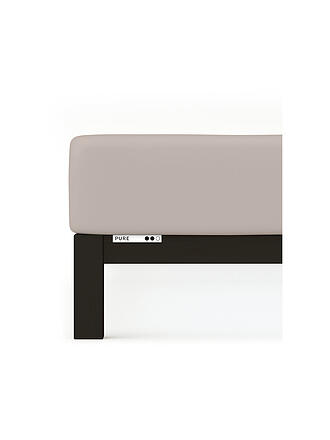 SCHLAFGUT | Drap-housse en jersey PURE 140x200cm Sable Mid L