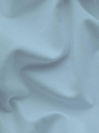 SCHLAFGUT | Drap-housse en jersey PURE 90x200cm Bleu clair S