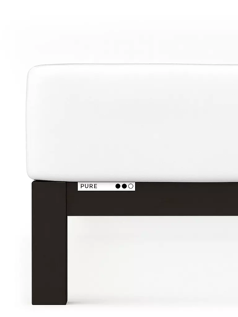 SCHLAFGUT | Drap-housse en jersey PURE 120x200cm Full White M | 