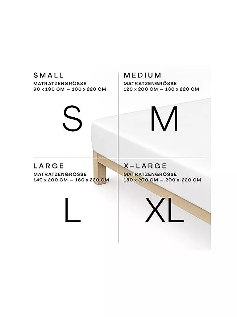 SCHLAFGUT | Drap-housse en jersey PURE 140x200cm Purple Deep L | Baie