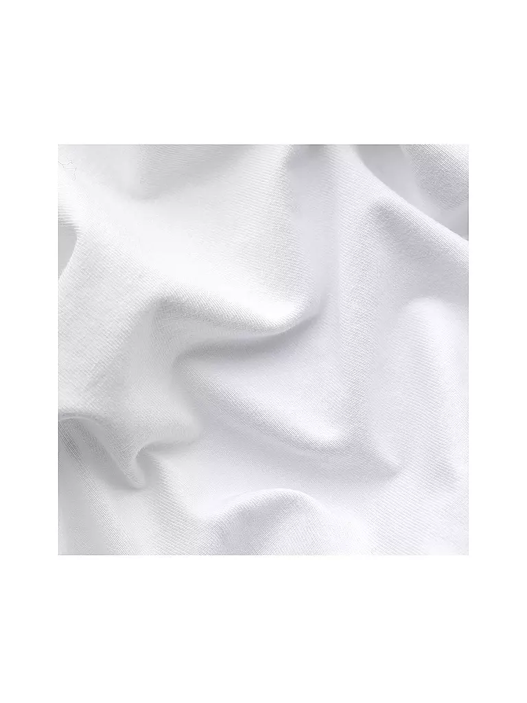 SCHLAFGUT | Drap-housse en jersey PURE 180x200cm Full White XL | 