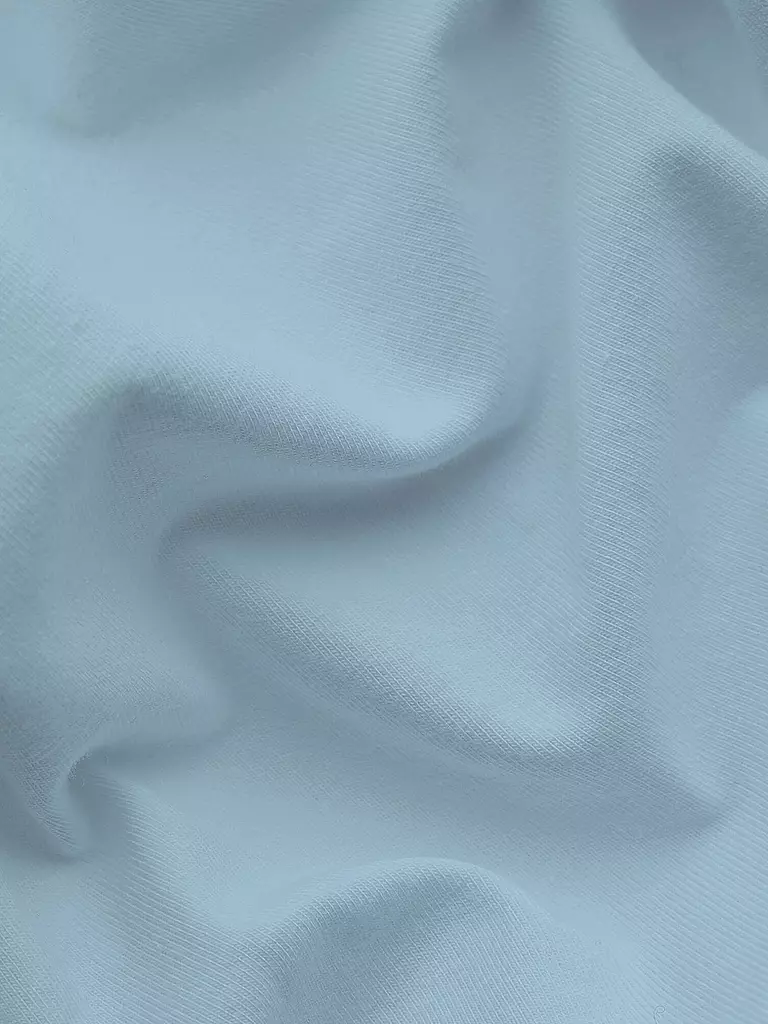 SCHLAFGUT | Drap-housse en jersey PURE 90x200cm Bleu clair S | hellblau