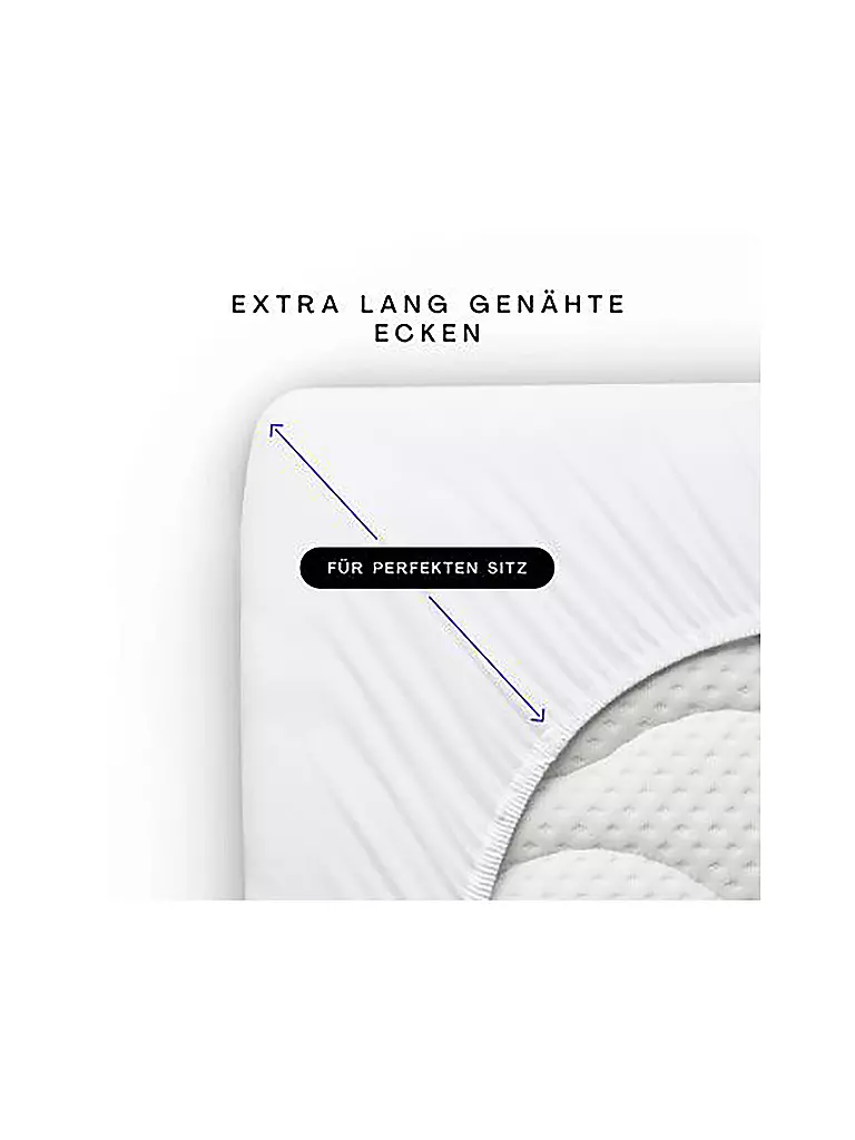 SCHLAFGUT | Drap-housse en jersey PURE 90x200cm Grey Deep S |