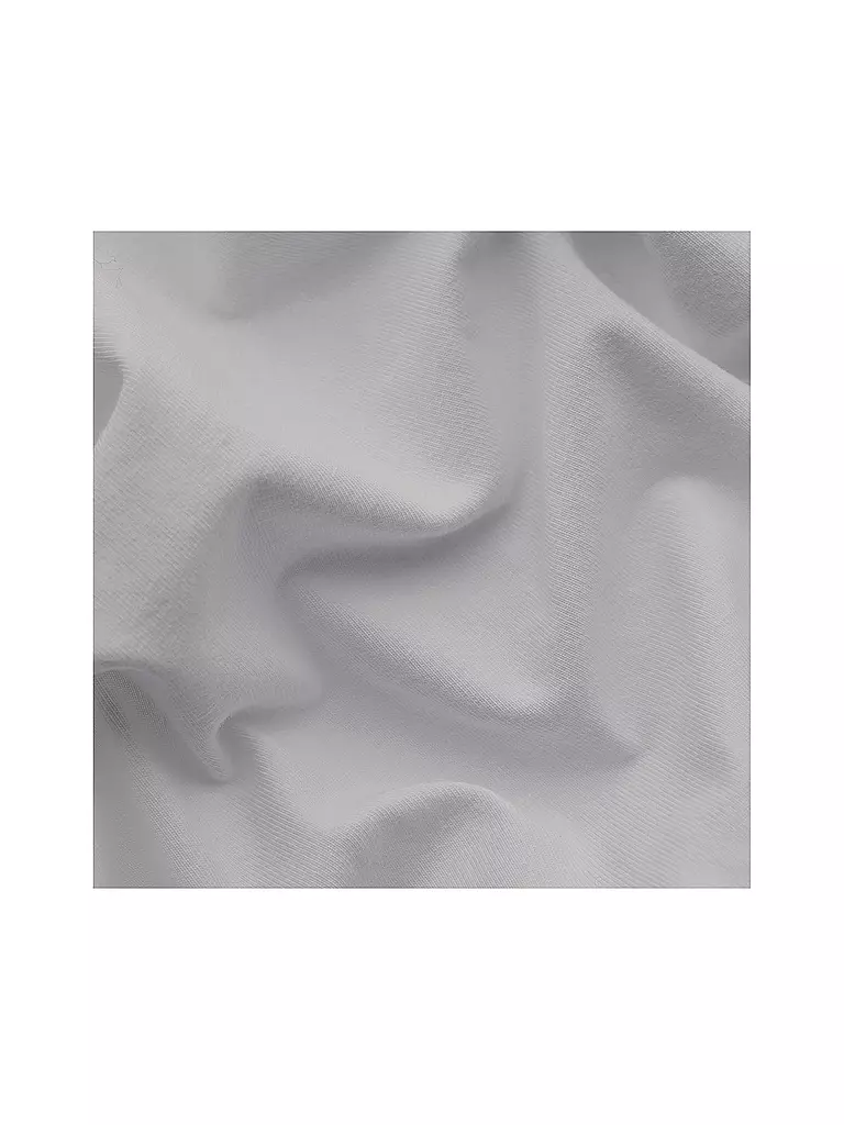 SCHLAFGUT | Drap-housse en jersey PURE 90x200cm Grey Light S | 
