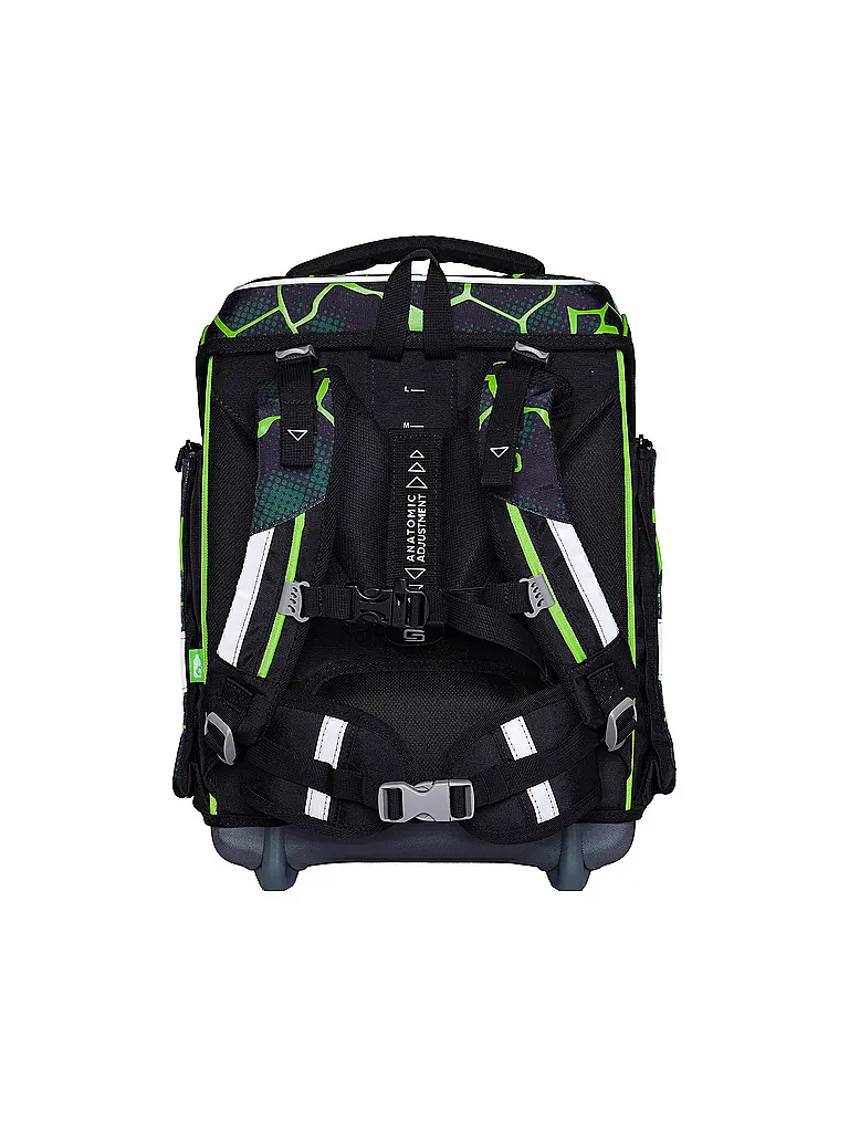 SCHNEIDERS | Ensemble de cartables Ergolite 9 pièces Anna Maria Damm Crash | Noir