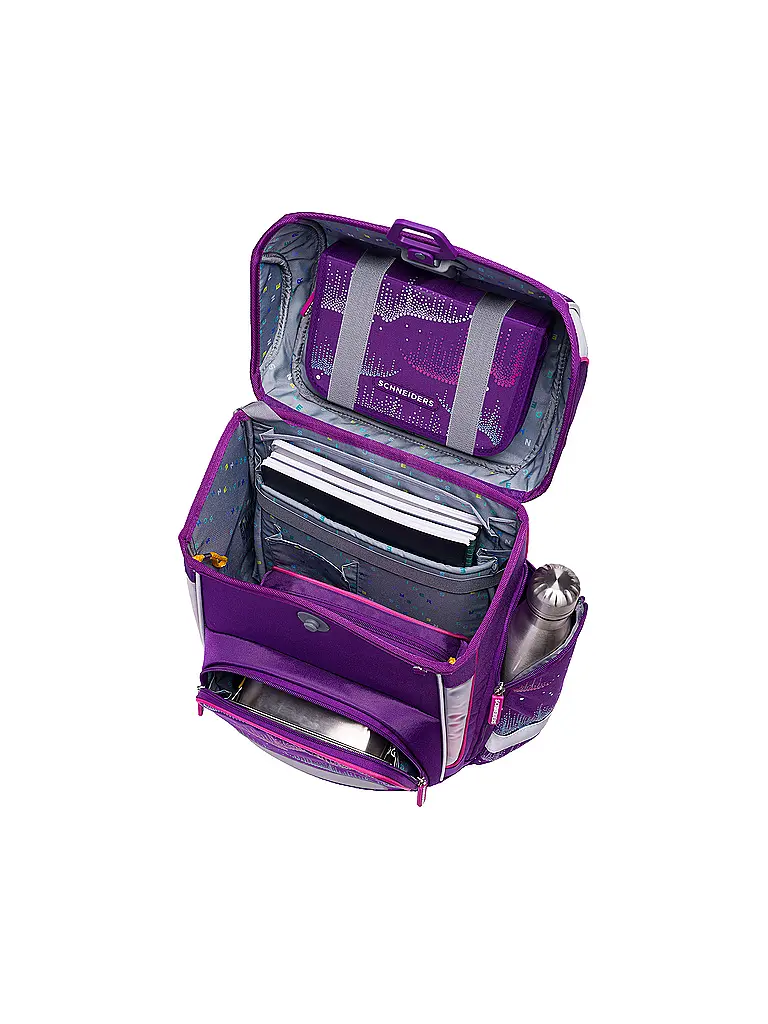 SCHNEIDERS | Ensemble de cartables Ergolite 9 pièces Anna Maria Damm Wavy Dots | Baie