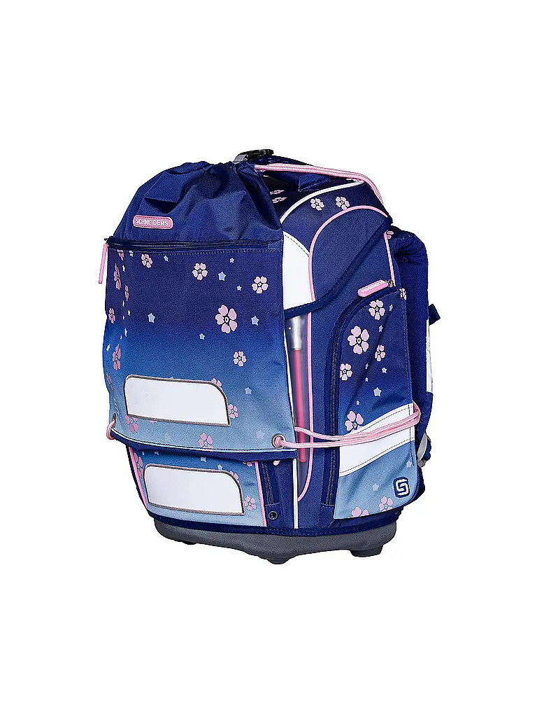 SCHNEIDERS | Ensemble de cartables Ergolite 9 pièces Blue Bloom | Bleu