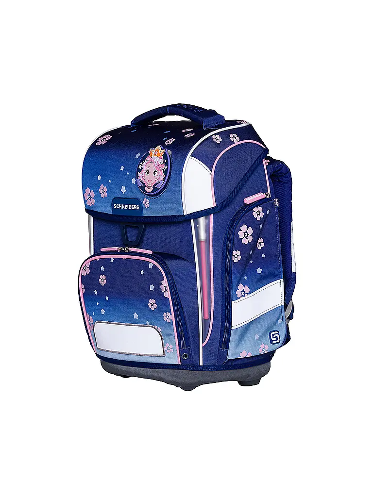SCHNEIDERS | Ensemble de cartables Ergolite 9 pièces Blue Bloom | Bleu