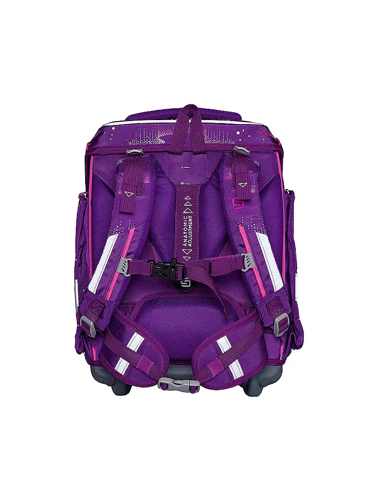 SCHNEIDERS | Ensemble de cartables Ergolite 9 pièces Wavy Dots | Baie