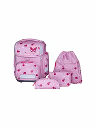 SCHNEIDERS | Schultaschen Set Ergolite 9tlg  Cherry Pop | Rose vif