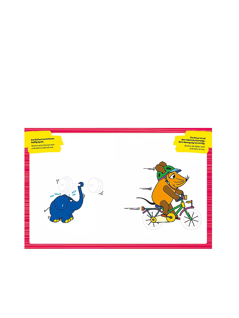 SCHWAGER & STEINLEIN VERLAG | Livre de coloriage - Apprendre à dessiner avec la souris. | Aucune couleur