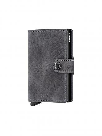 SECRID | Portefeuille - Miniwallet Vintage Mini Gris Noir