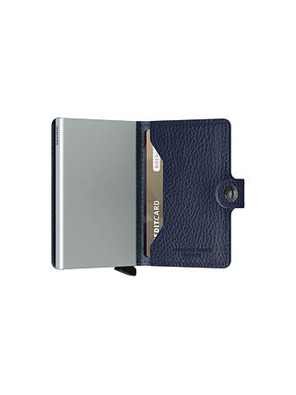 SECRID | Portefeuille - Miniwallet Vegetable Tanned bleu-argent