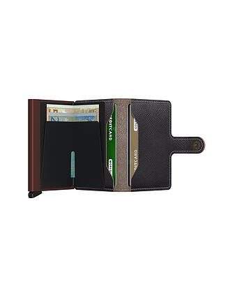 SECRID | Portefeuille - Miniwallet Saffiano Brown