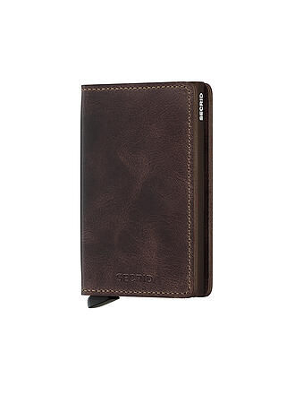 SECRID | Portefeuille SLIMWALLAT VINTAGE Sv Chocolate
