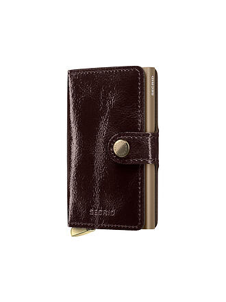SECRID | Portefeuille - Miniwallet Premium Naplak mahogany