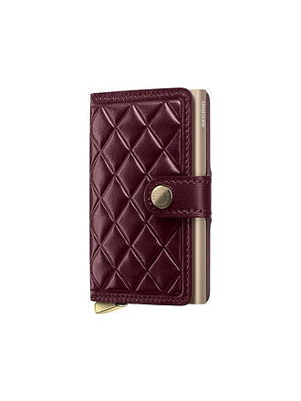 SECRID | Portefeuille - Miniwallet Premium Emboss Diamond bordeaux
