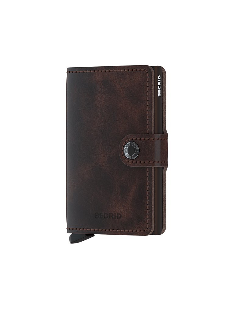 Portefeuille - Miniwallet Vintage chocolate marron