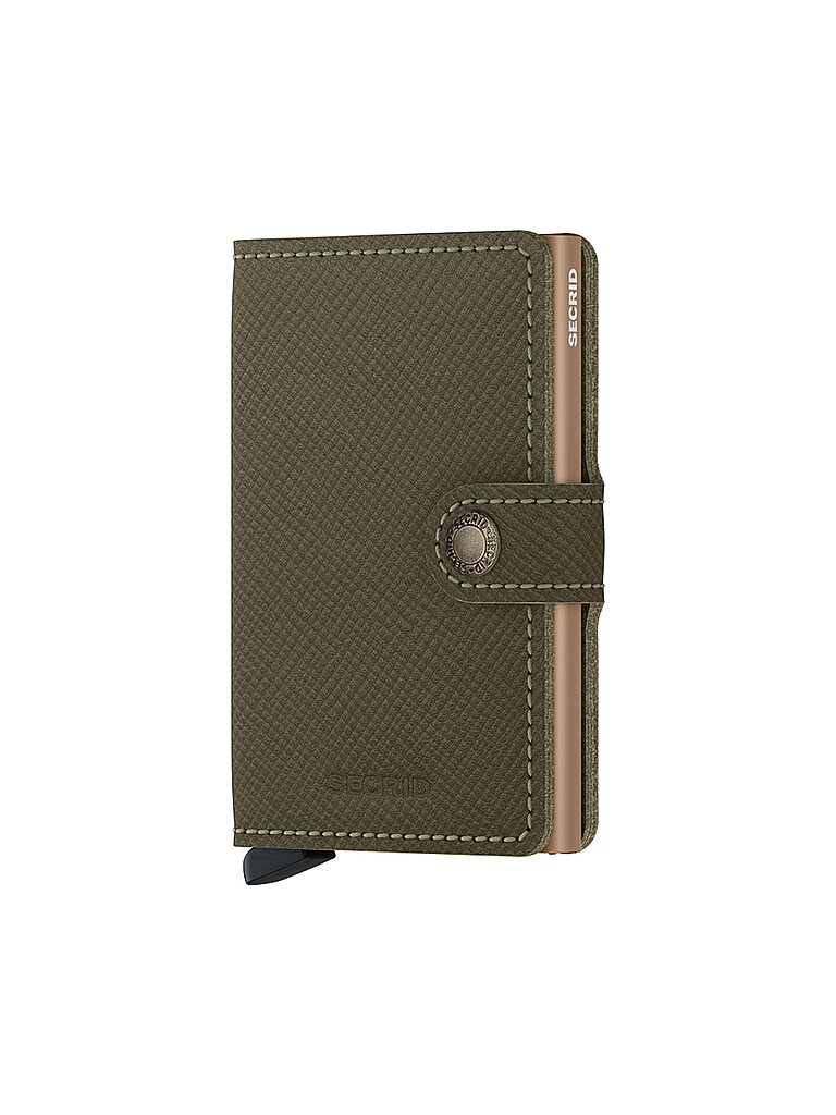 Portefeuille - Miniwallet Saffiano olive olive