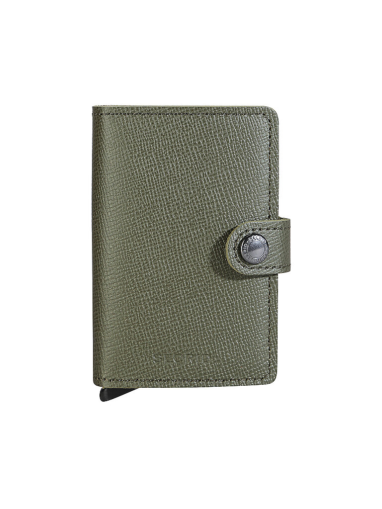 Portefeuille - Miniwallet Crisple kelp olive