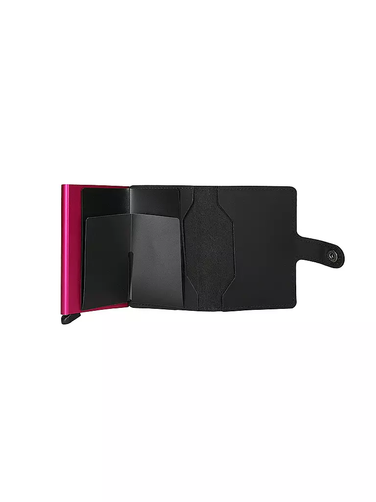 SECRID | Geldbörse - Miniwallet MATTE Mini black fuchsia  | Noir