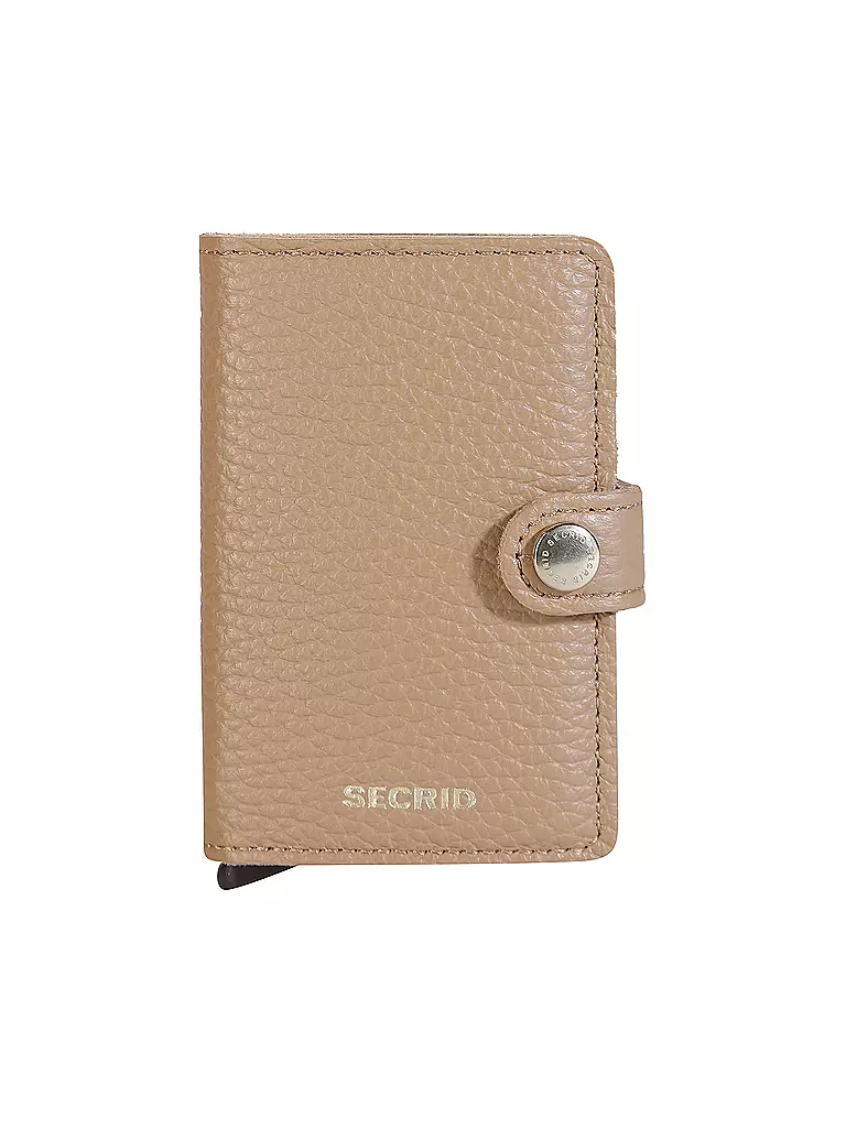 SECRID | Geldbörse - Miniwallet PEBBLE MINI cappuccino | Beige