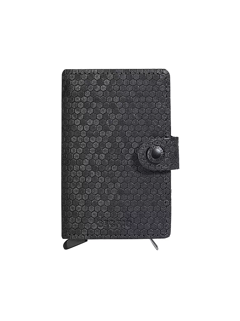 SECRID | Miniwallet HEXAGON Noir | schwarz