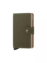 SECRID | Portefeuille - Miniwallet Saffiano Navy | Olive