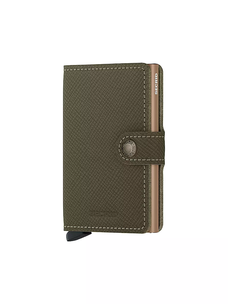 SECRID | Porte-monnaie - Miniwallet Saffiano Olive | olive