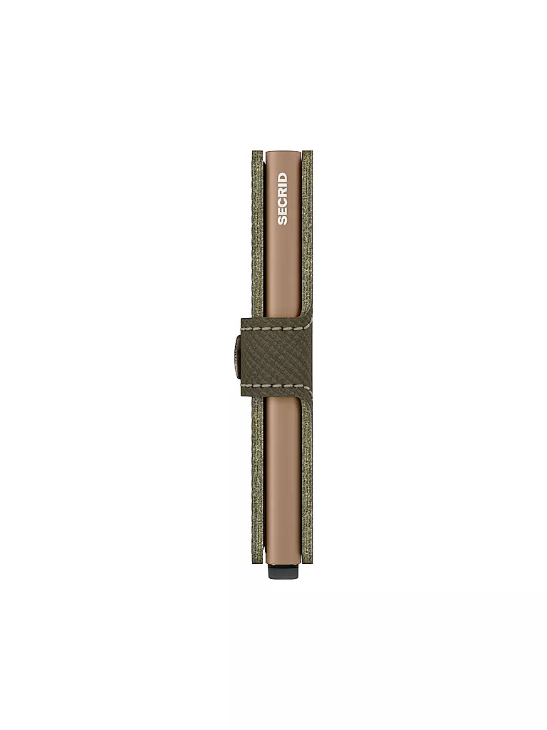 SECRID | Porte-monnaie - Miniwallet Saffiano Olive | 