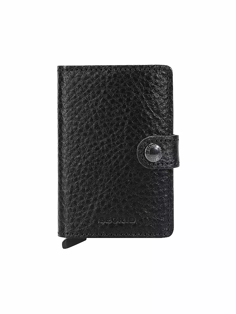 SECRID | Porte-monnaie - Miniwallet Tanné Végétal Noir/Noir | schwarz