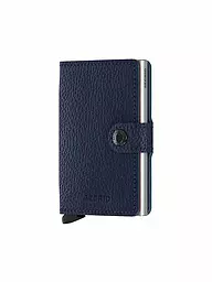 SECRID | Porte-monnaie - Miniwallet Tanné Végétal Noir/Noir | Bleu