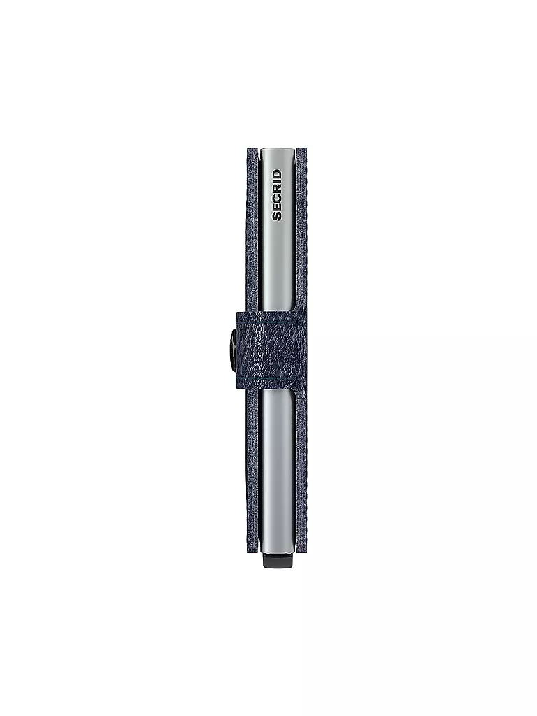 SECRID | Porte-monnaie - Miniwallet Vegetable Tanned Mini Navy/Silver | 