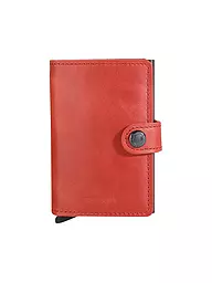SECRID | Portefeuille - Miniwallet Vintage Mini Chocolate | Orange